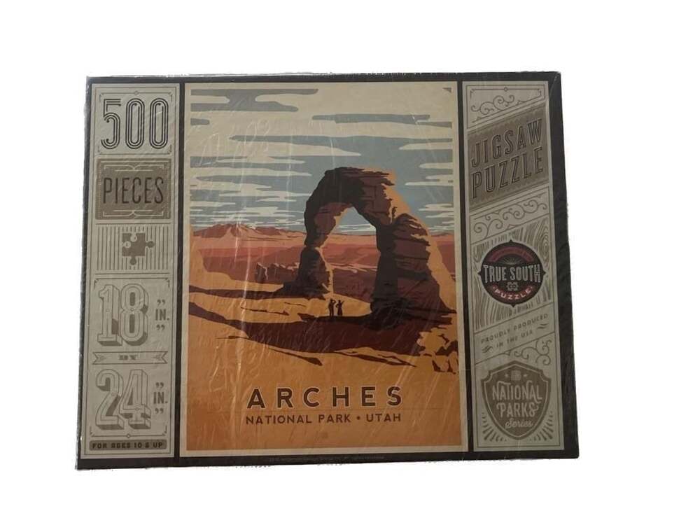 Anderson Design Arches National Park Sunset 500 Pieces Puzzle